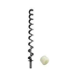 43Cm Iron Feeding Screw with Bushing for Feeding Of Outdoor Wood Pellet Oven Short Igniter Auger Screw Accessories