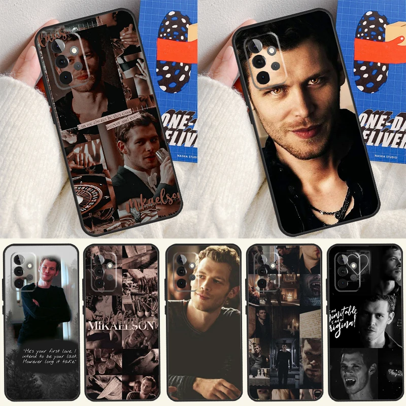 Klaus Mikaelson Vampire Diaries Coque Pour Samsung Galaxy A14 A55 A06 A05 A36 A26 A16 A54 A34 A22 A32 A52 A35 A15 A53 A13 A56