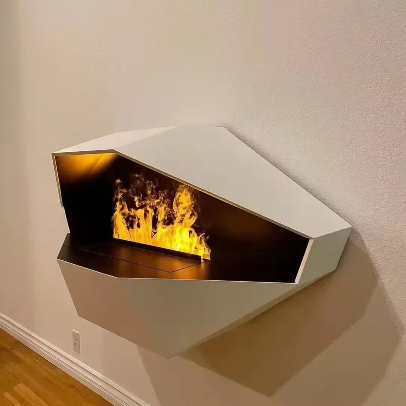 For Modern Restaurant Decoration Flame Electric Fireplace