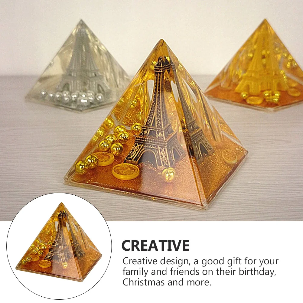 

1pc Desktop Organizer Premium Creative Pencil Stand For Pen Pencil Storage Eiffel Tower Decoration Pen Rack Ornament Desktop