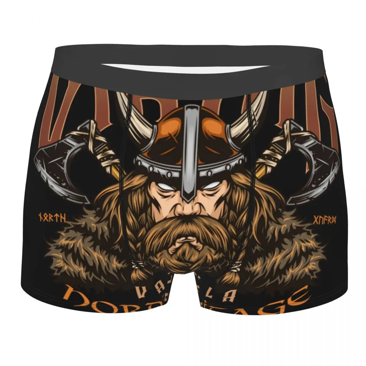 Norse God Viking Warrior Boxer Shorts For Homme 3D Print Underwear Panties Briefs Soft Underpants