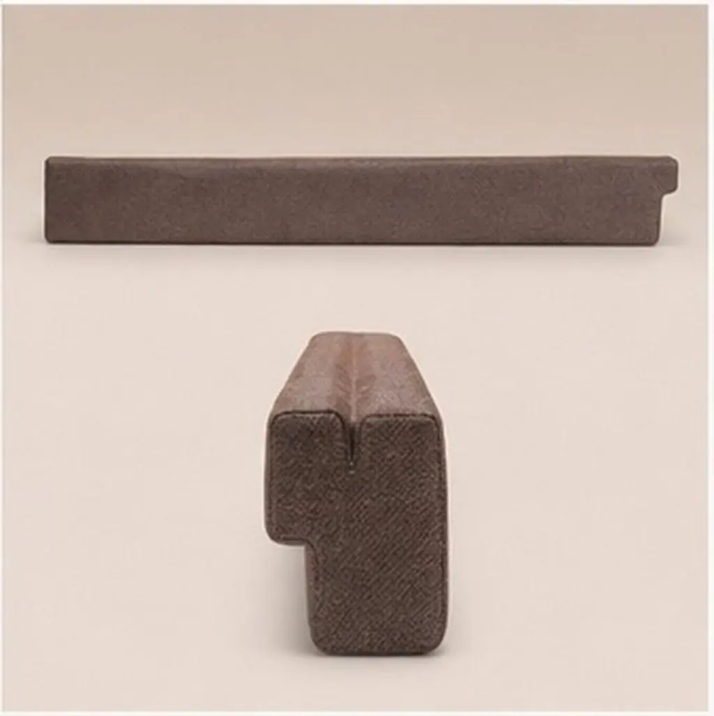T Shape Bed Gap Filler 31.5x4 Inches Coffee Mattress Strip Filling 3Cm Gap Prevent Items Falling Behind Sofa Crack Stopper