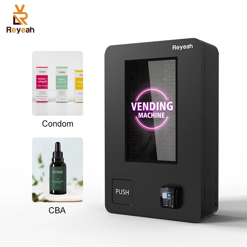 

Small Age Verification Vending Machine for Retail Items Combo Vending Machines With Touch Screen Id Card Identification