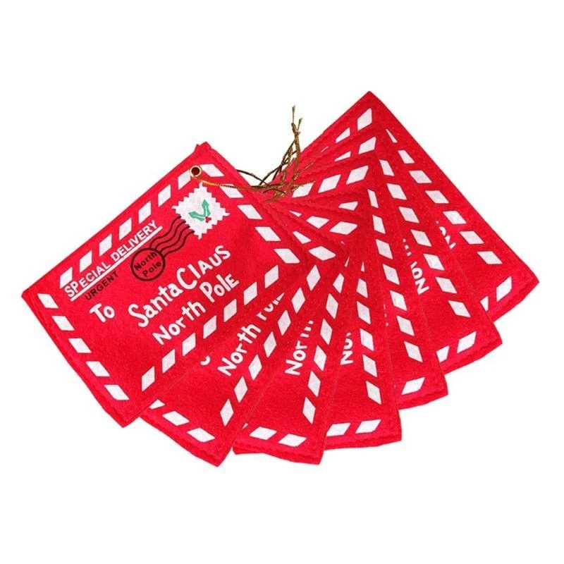 10 miếng Thẻ Giáng sinh Người giữ tiền cho đồ trang trí phong bì sáng tạo Trang trí cây Giáng sinh cho bữa tiệc văn phòng tại