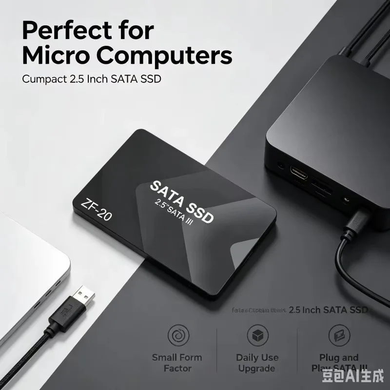 ZF-20 2.5 Inch High Speed Internal Solid State Drive SATA 3 2TB 4TB Hard Drive Disk 500GB 6Gb/s For Desktop Laptop