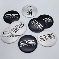 4pcs 45mm 50mm 56mm 60mm 65mm OZ Racing Logo Car Stickers Accessories for Car Wheel Center Caps Hub Cap Rim Cover Badge Replace