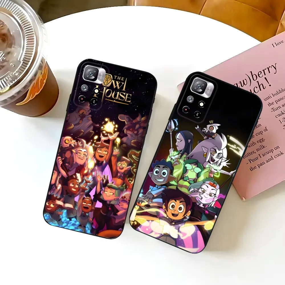 

O-OwlS Cartoon H-HouseS-S Phone Case For Samsung S25,S24,S23,S22,S21,FE,S30,S20,S10,Plus,Ultra,Lite 5G Silicone Cover