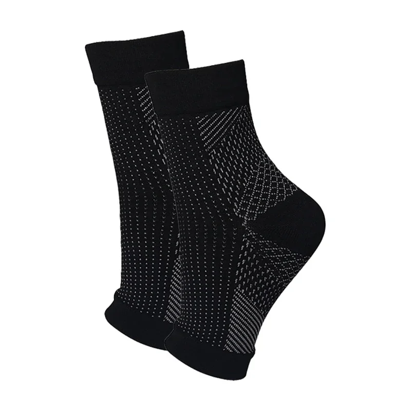 1/3 Paar modische Sport-Schweißabsorbierende, atmungsaktive Kompressionssocken, Linderung, Sprunggelenkunterstützung, Unisex-Drucksocken