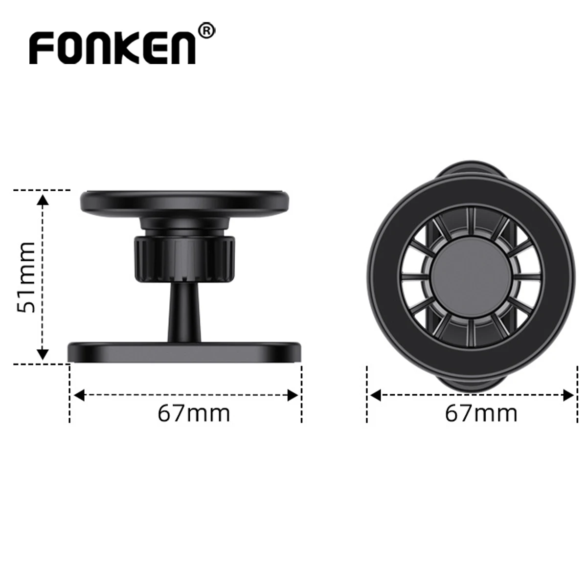 

Magnetic Golf Cart Phone Holder for MagSafe for iPhone Golf Accessories Car Bracket Essentials Gadgets Fits EZGO Club Car Yamaha