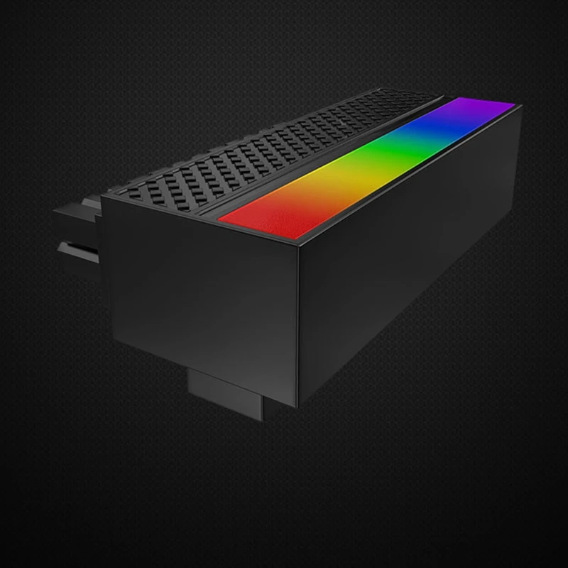 ATX 24 Pin To 90 Degree Adapter 5V 3-Pin ARGB Motherboard Power Supply Cable Modular DIY Mounting Accessessory