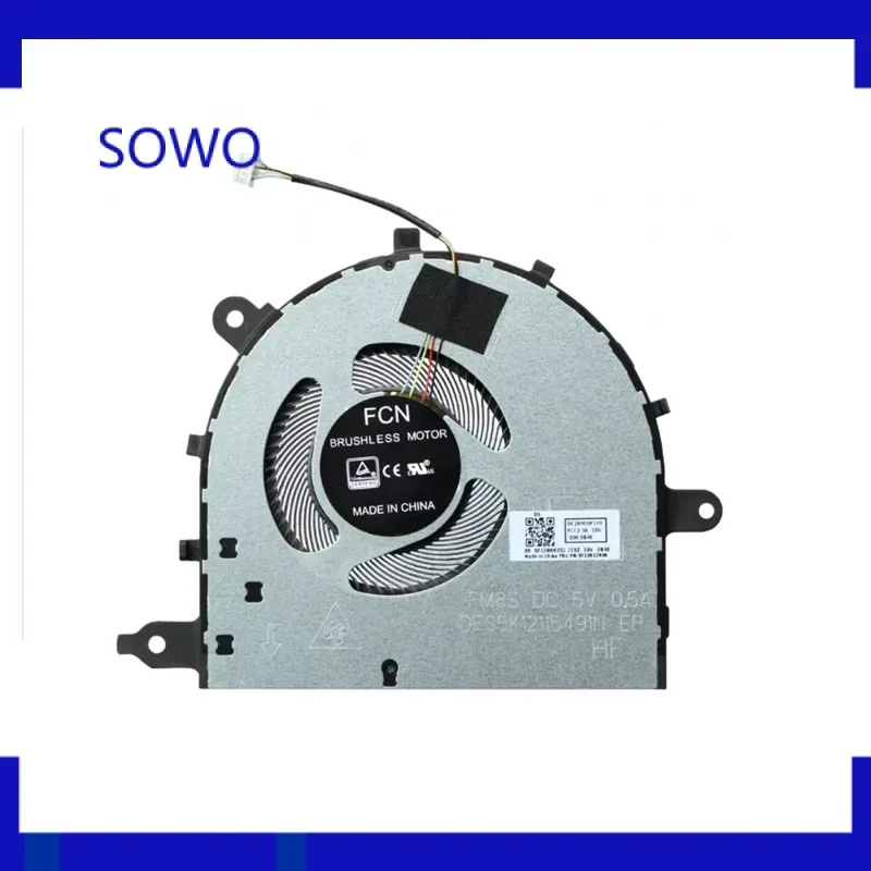 New Laptop CPU Cooling Fan for Lenovo xiaoxin 15-are 15-ITL 2020 ideapad 5-15ITL05 5-15ALC05  XIAOXIN air Series FM8S Fan