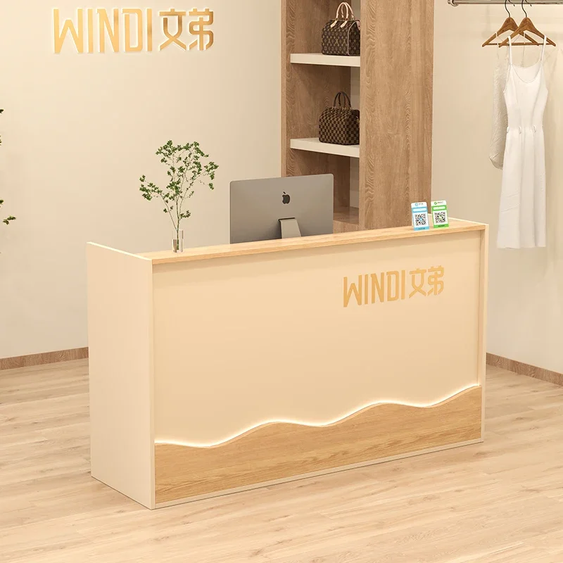 

Design Display Reception Desks Classic Modern Workbench Cashier Reception Desks Office Luxury Empfangstheke Bar Furniture