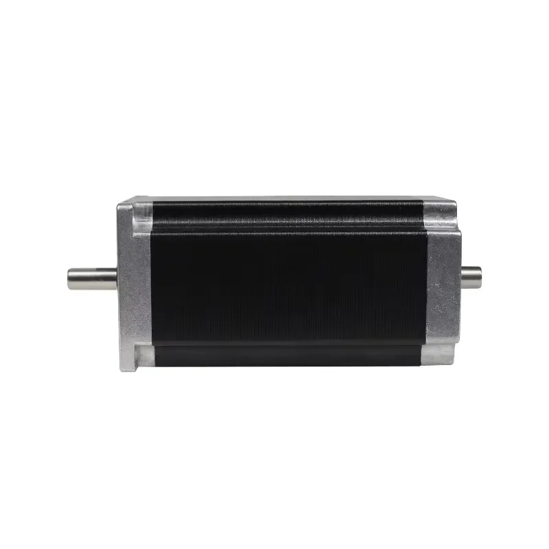 Nema23 112mm Stepper Motor 425oz-in 280Ncm 3A Dual Shaft for CNC Milling Lathe Router Engraving Machine 57BYG250H