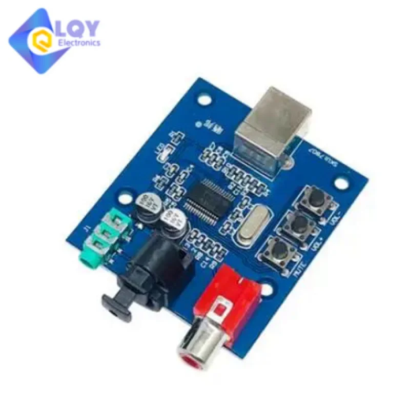 Аудиоцап PCM2704, USB к S/PDIF, звуковая карта, Hi-Fi ЦАП, декодер, плата 3,5 мм, аналоговый коаксиальный Оптический волоконный выход, WIN 7, Бесплатный драйвер
