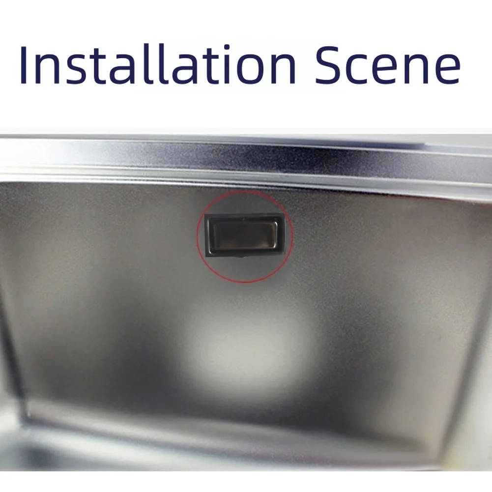1PCS Stainless Steel Square Overflow Pipe Washbasin Drainer Kitchen Sink Connector Overflow Head Adjustable Extension Pipe