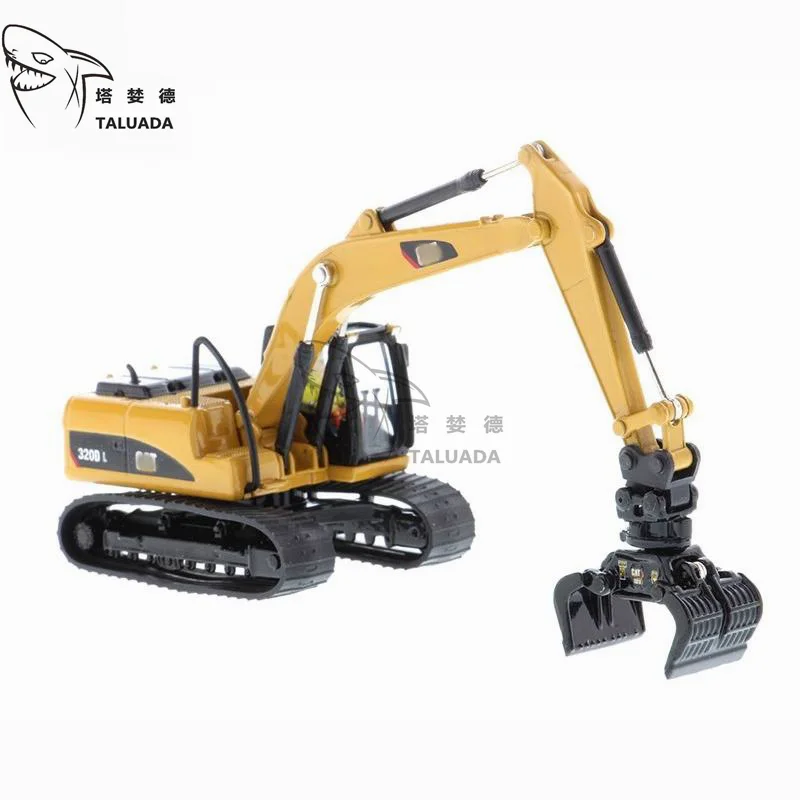 For CATERPILLAR DM85652 CAT 320D L Multiple Hydraulic Excavator Work Tools Alloy 1:87 Scale