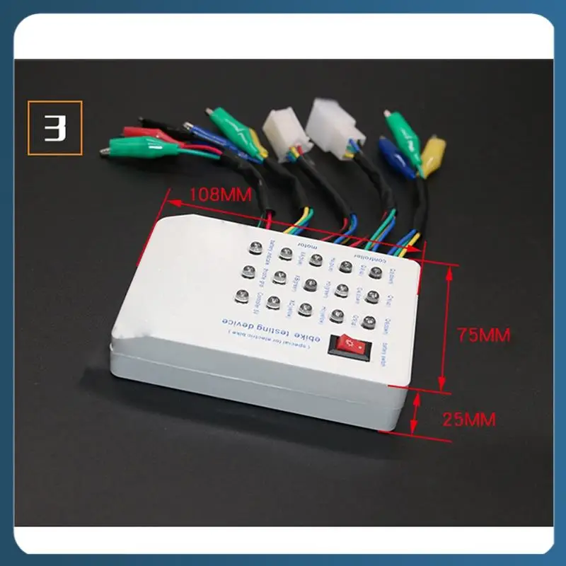 

Electromobile Repair Device Brushless Motor Controller 24V/36V/48V/60V/72V E-Bike Tester