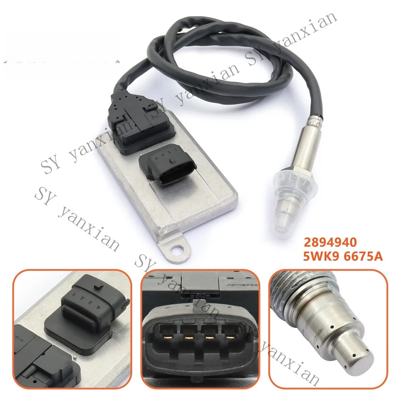SY+ 2894940 5WK96675A Nitrogen Oxide NOX Sensor Lambda Sensor For Cummins