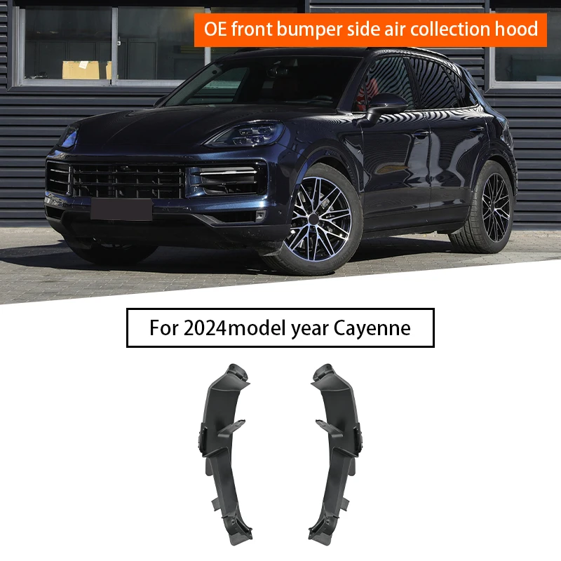 OE Front Bumper Side Air Collection Hood for Porsche Cayenne 9Y0.2 2024-UP 9Y0807957FOK1 9Y0807958FOK1