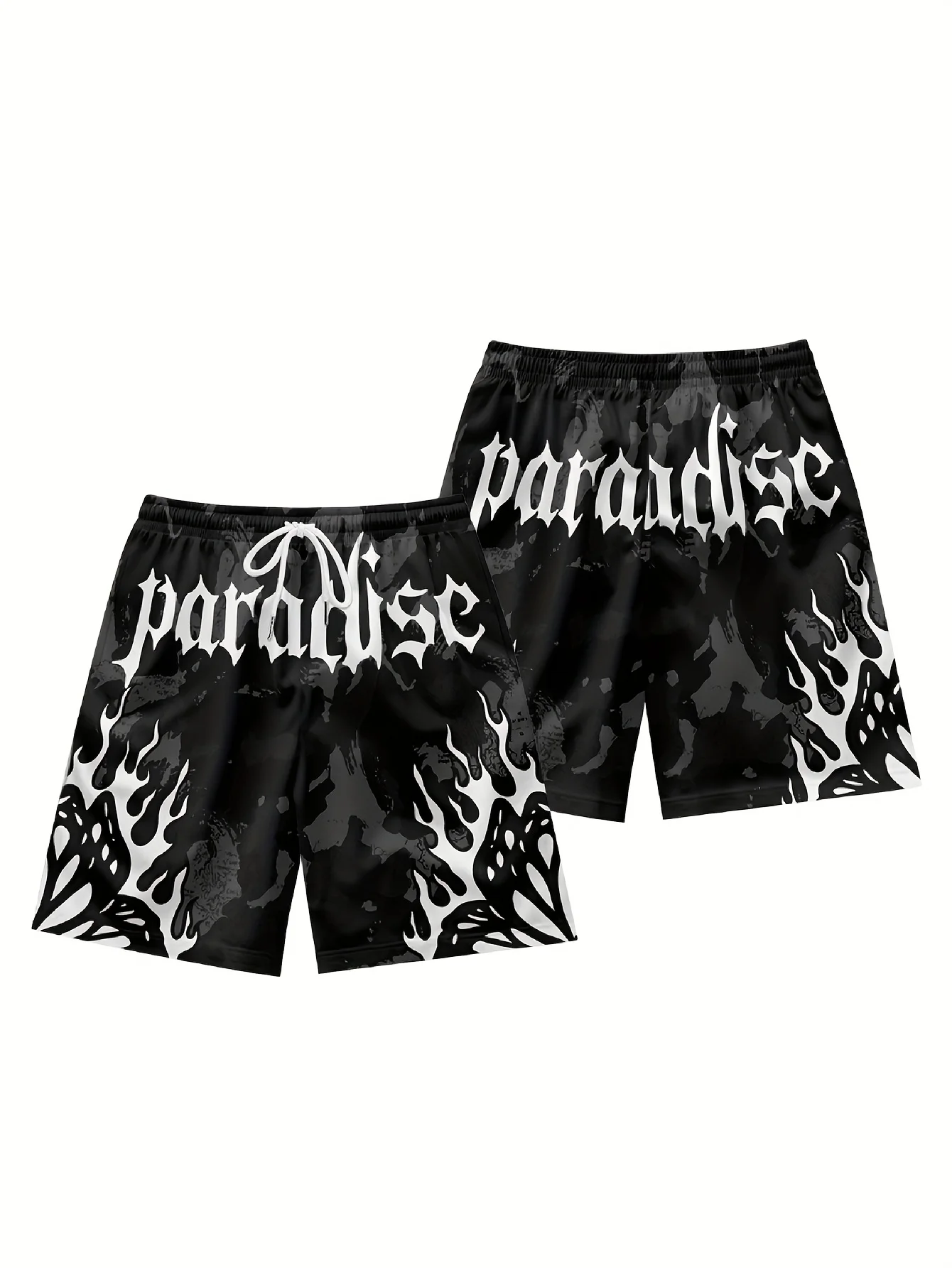 

Summer 2025 new men's shorts Casual and fashionable beach shorts 3D printed outdoor men's pants