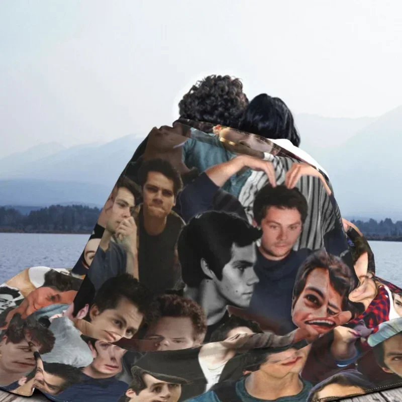 Dylan O'brien Collage Thick blanket Fce All Season Soft Unisex Throw Blanket for Bed Sofa Camp Office