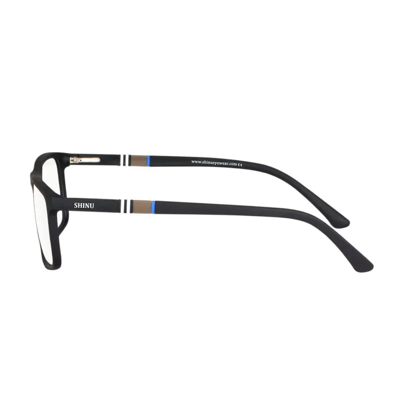 SHINU Progressive Multifocal Glasses Anti Blue Ray Eyeglasses Men Computer Working Glasses Prescription Eye Glasses Customized