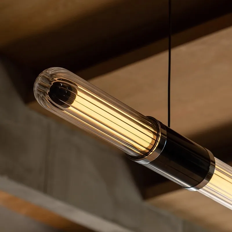 

Простой высококачественный дизайн, обеденный стол, ресторан, люстра, бар, стеклянная полоса, светильник для отеля