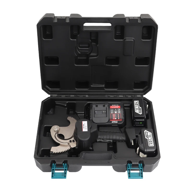 Electric Ratchet Cutter Cable Cutter Lightweight and Fast EC-50M Cable Cutter 50mm Cable Gear Scissors Cutter Cable