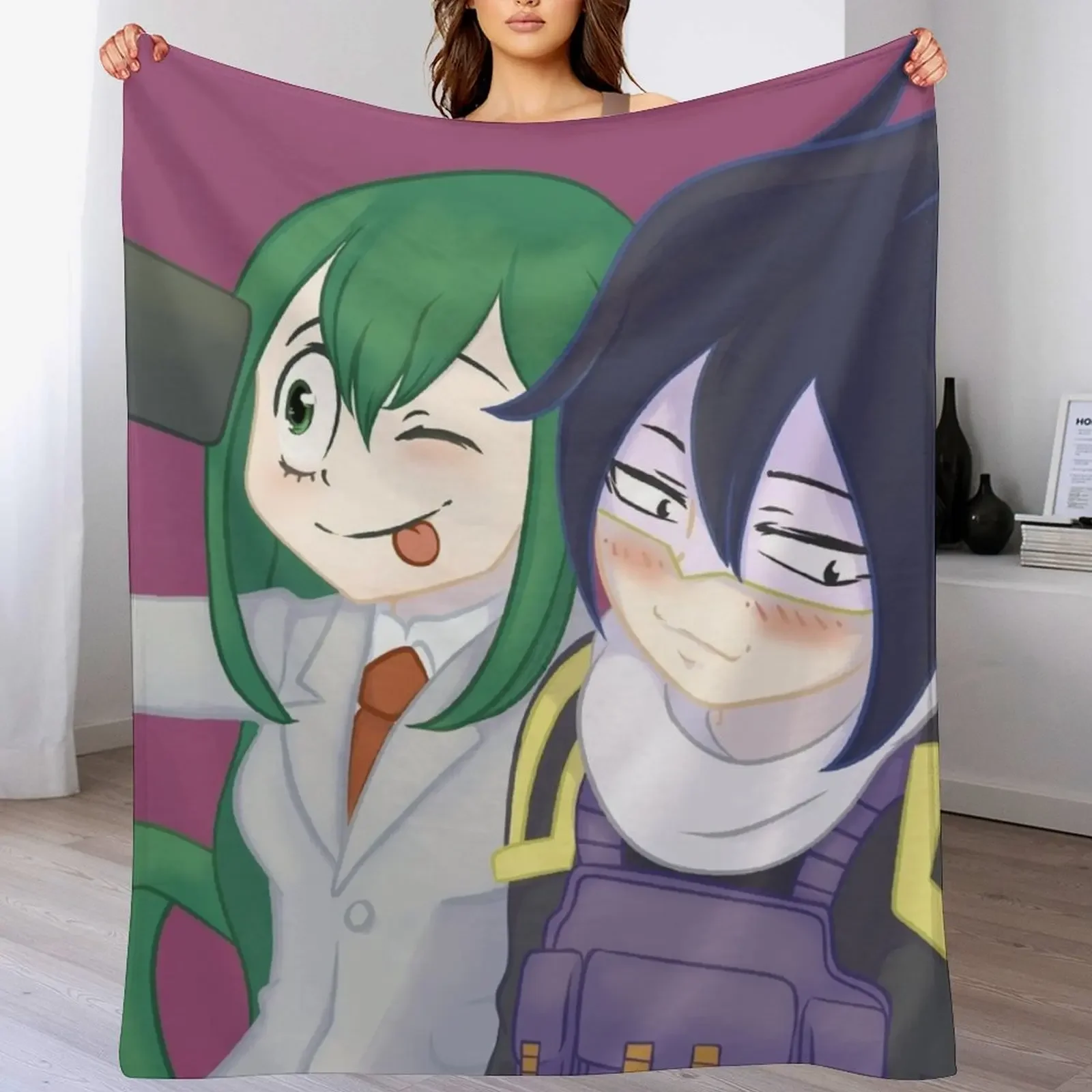 Froppy + Suneater Selfie Throw Blanket Weighted blankets and throws Blankets