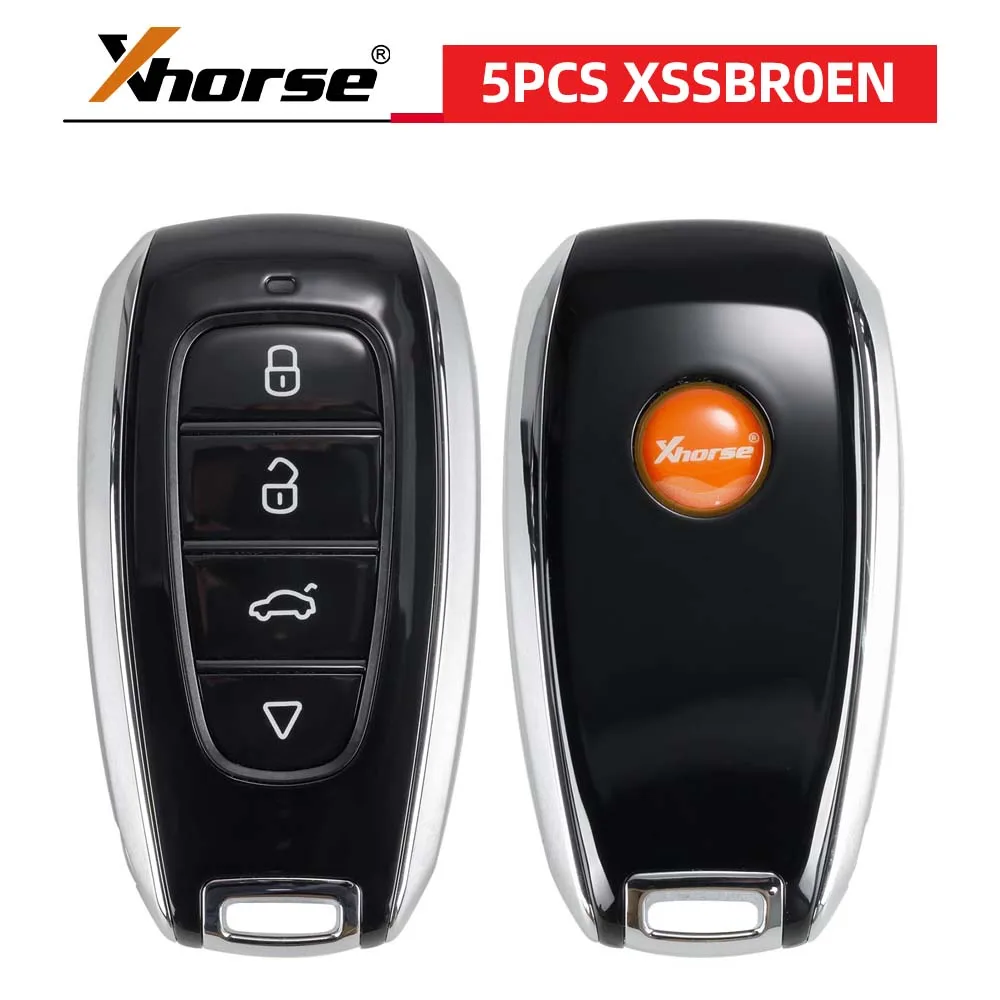 

XHORSE VVDI XM38 серии XSSBR0EN для Subaru Style 4 кнопки универсальный пульт дистанционного управления с умным ключом 5 шт./лот