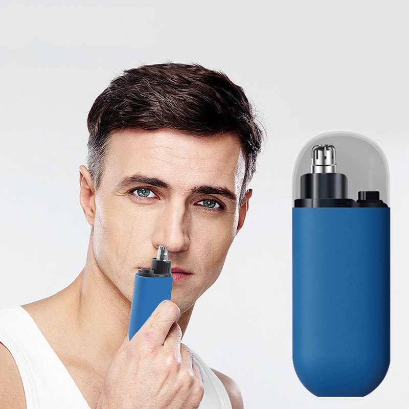 USB Charging Nose Hair Trimmer, Mini Electric Men's Hair Trimmer, Portable Nose Hair Trimmer, Ideal Gift for Male Friends