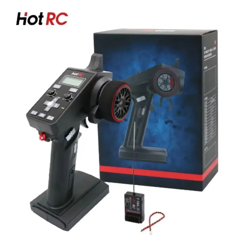 

Hotrc Hot Rc CT-6A CT6A CT 6A 4-9V 2.4GHz 6CH Transmitter F-06A F06A PWM Receiver For RC Model Car/Ship/Tank (CT600 CT-600)