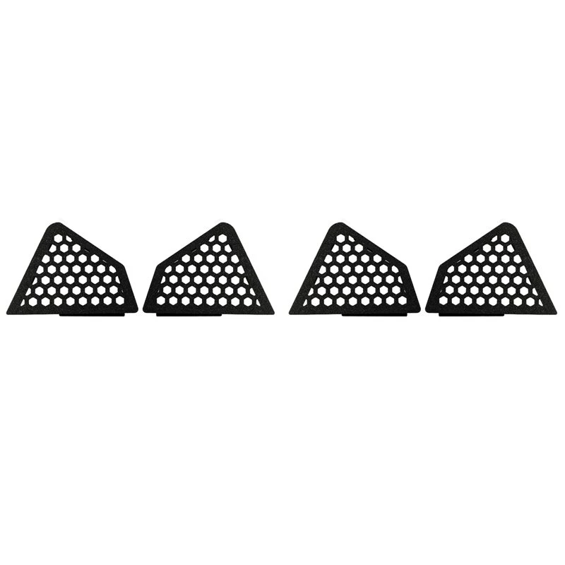 A96E-4X Side Tank Cover Fuel Tank Inserts For Can-Am Ryker 600 900 Ace Rally Sport Accessories Black