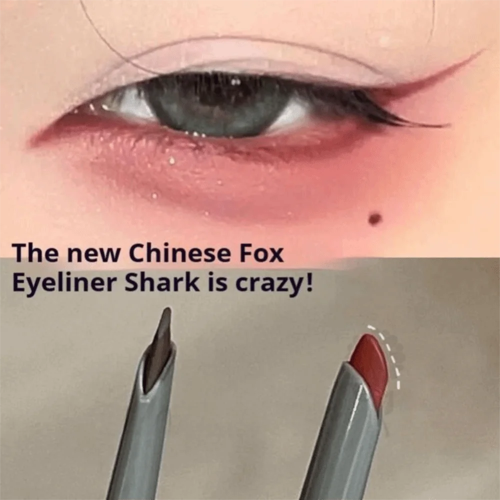 

New Anti-Smudge Oblique Eyeliner Gel Pen Smooth Flat Head Waterproof Eyeliner Eye Liner Pencil Eye Makeup