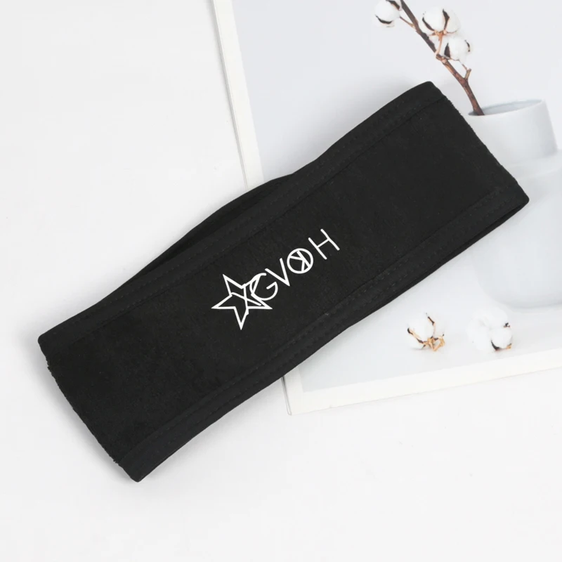 Neues Individuelles Stirnband mit Ihren Fotos und Logos nach Ihrem Design, Maßgefertigtes Logo Damen Yoga Sport Haarband für Schönheitssalon Make-up SPA – Detail 5