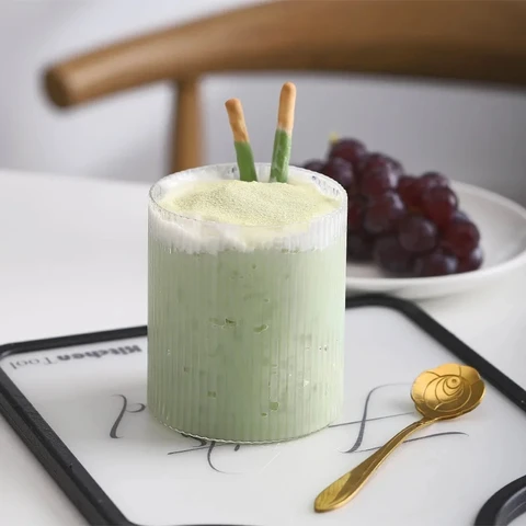 стеклянная чашка с пузырьками купить - №4