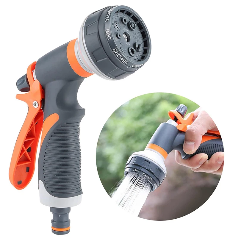 Adjustable High-Pressure Water Gun Cleaning Car Wash Gun Garden Sprinkler Hose Nozzle Water Gun, Styles Available For Selection