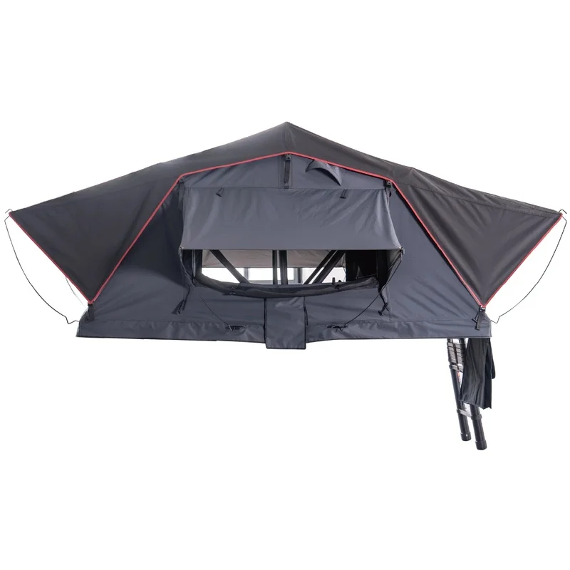 High Quality Customized Lightweight Soft Roof Top Tent 280G Rip Stop Fabric 4 Season Fit SUV Truck Outdoor Car Camping Exterior