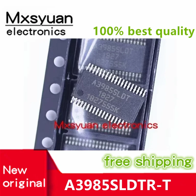 New original 5PCS/LOT  A3985SLDT A3985SLDTR-T A39855LDT TSSOP-38  Spot sales