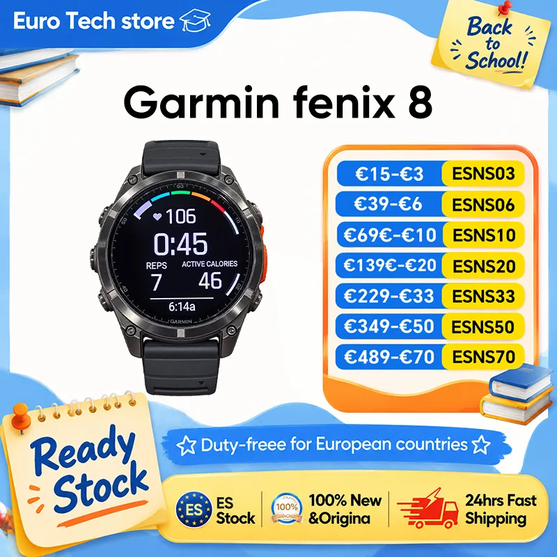 Garmin fenix ​ ​ 8 relojes inteligentes