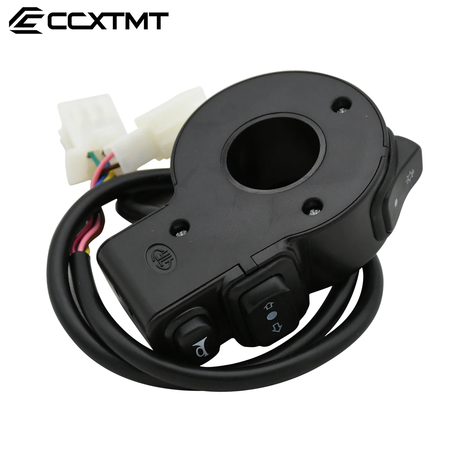 Motorcycle 3 In1 Switch Headlights Turn Signal Horn ON/OFF Button For Any Street Bike Scooter ATV Honda 22mm Handlebar Universal