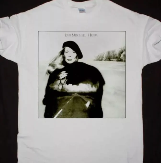 Joni Mitchell Hejira T-shirt Men Women Short Sleeve Full Size S to 5XL