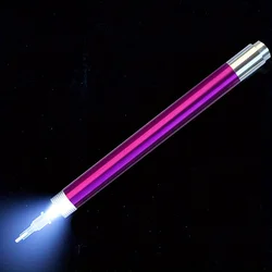 1pc Purple Diamond Painting Tool Lighting Point Pen 1 Head Diamond Pens No Battery 5D Painting Diamonds Moasic Accessories