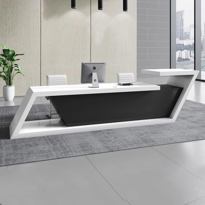 

Work Desk Design Reception Desks Reception White Salon Office Reception Desks Luxury Wood Escrivaninha Industrial Furniture