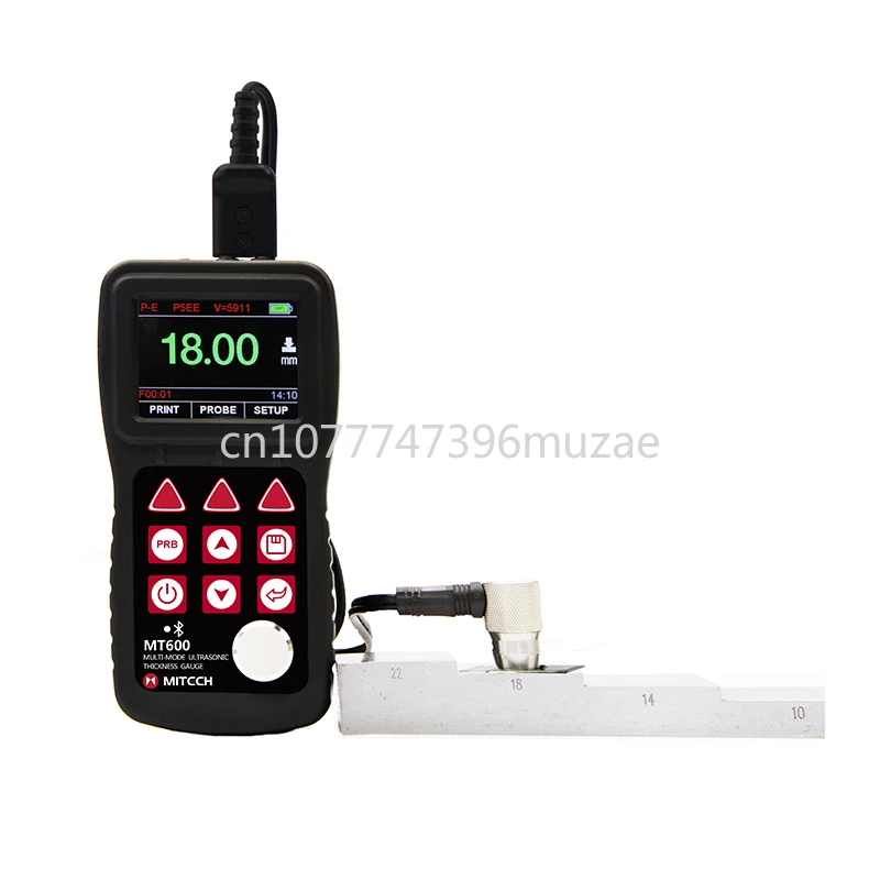 MT600 Multi-Mode Ultrasonic Thickness Meter Through Paint & Coatings range 0.65-600mm Thickness Gauge Tester