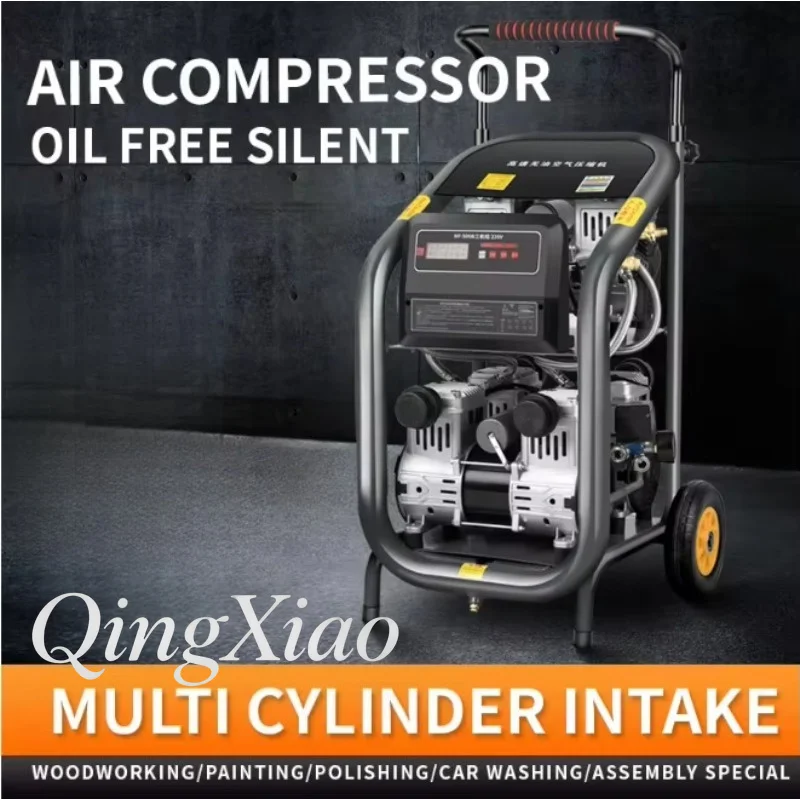 Air Compressor Pump Energy Saving Suitable For Home Hardware Repair And Small Industrial Pneumatic Tool Supporting Working Using