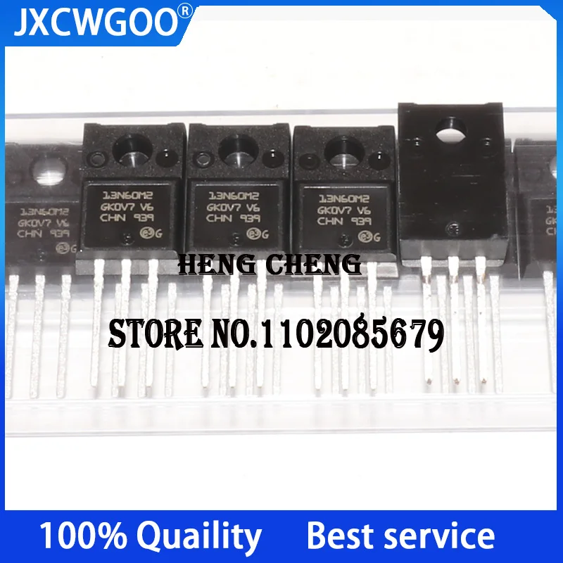 10PCS STFU13N60M2 13N60M2 TO-220F 10A 600V MOSFET New Original