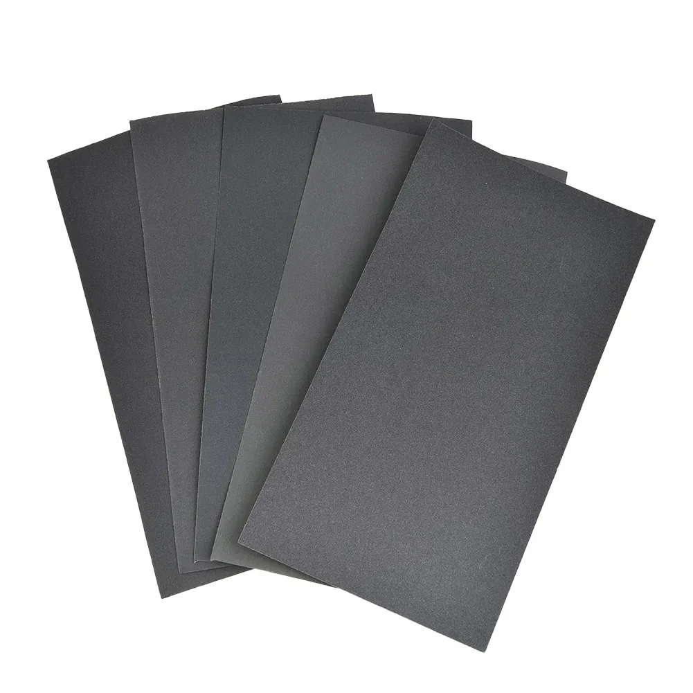 15Pcs Car 400-2500 Grit Sandpaper Set For Wood Metal Polishing Automotive Wet Dry Use Soft Paper Base Car Polish Accessories