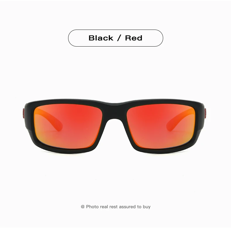 KAROS Polarisierte Sport-Sonnenbrille UV400 Anti-UV Herren Damen Wandern Radfahren Brillen mit Box Stoffbeutel YZ2028 – Detail 12