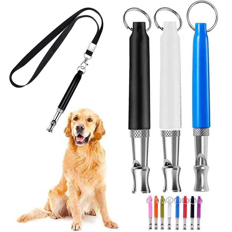 Ultrasonic Dog Whistle for Dogs Animals Stop Barking Recall Training Pet Accessories Professional Silent Dog Whistle